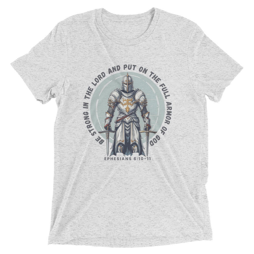 “Full Armor of God” Unisex Tri-Blend T-Shirt 3