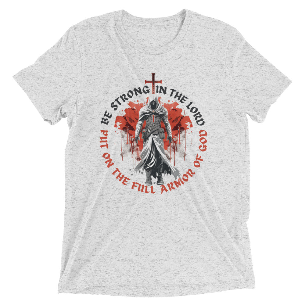 “Full Armor of God” Unisex Tri-Blend T-Shirt 1