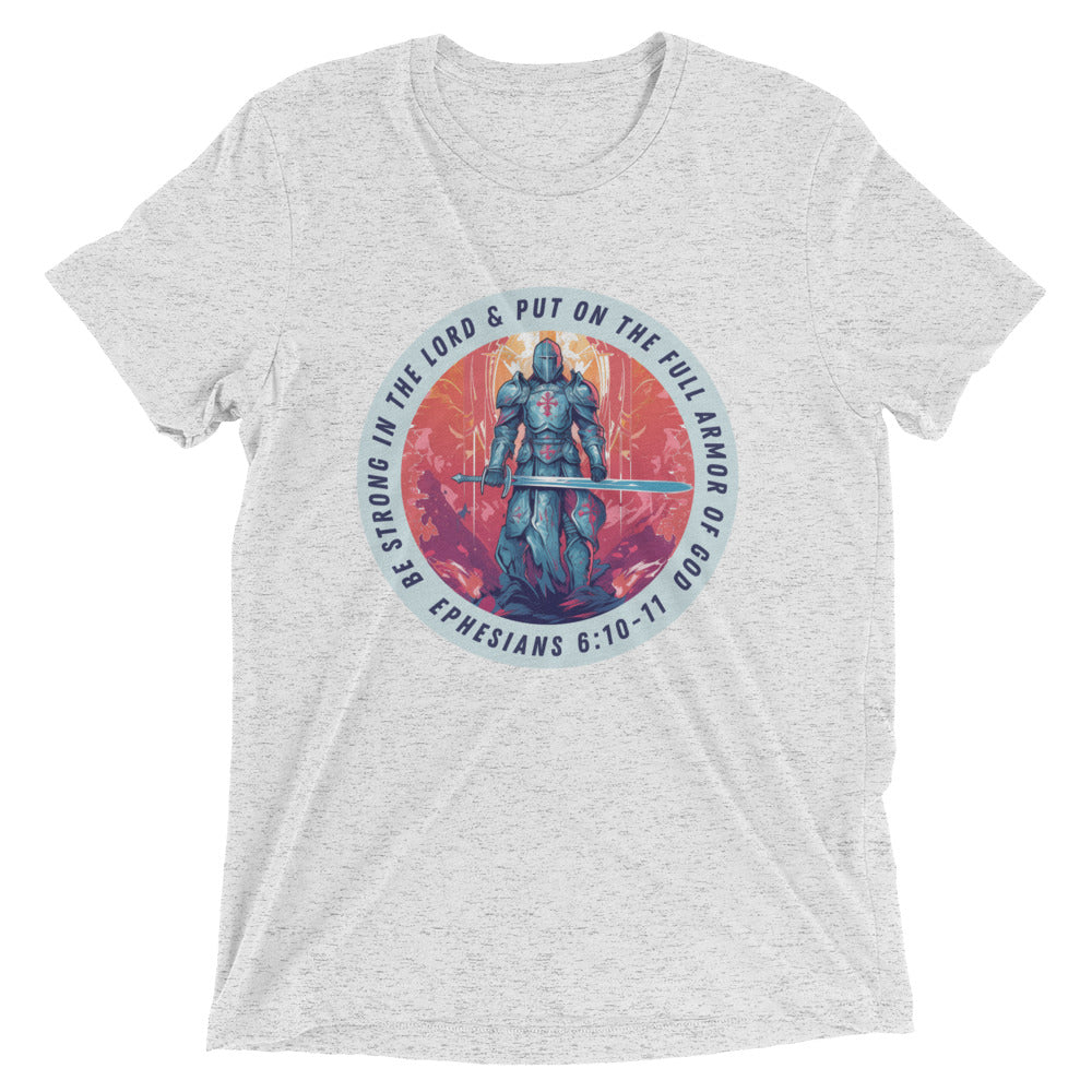 “Full Armor of God” Unisex Tri-Blend T-Shirt 2
