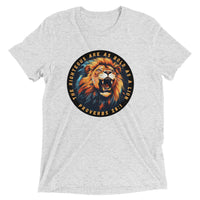 Thumbnail for “Bold as a Lion” Unisex Tri-Blend T-Shirt 1
