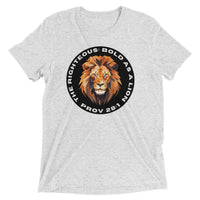Thumbnail for “Bold as a Lion” Unisex Tri-Blend T-Shirt 2