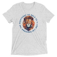 Thumbnail for “Bold as a Lion” Unisex Tri-Blend T-Shirt 3