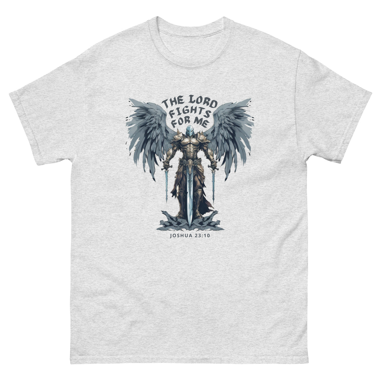 “The Lord Fights for Me” Men's Classic T-Shirt 4