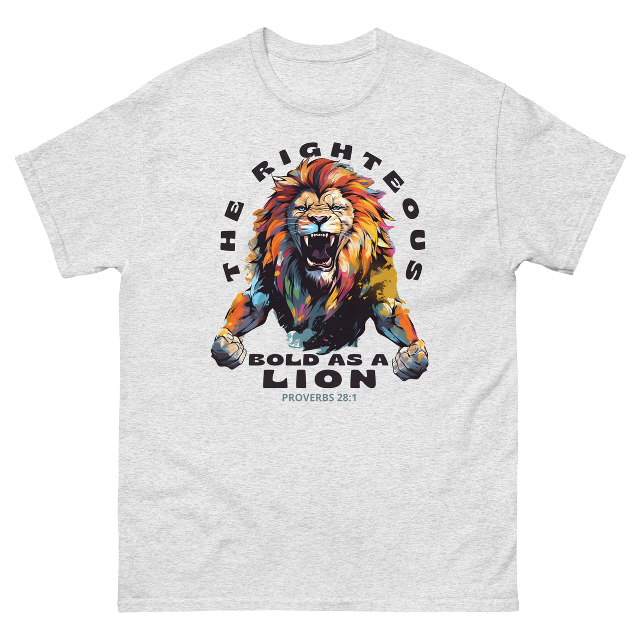 “Bold as a Lion” Men's Classic T-Shirt 5