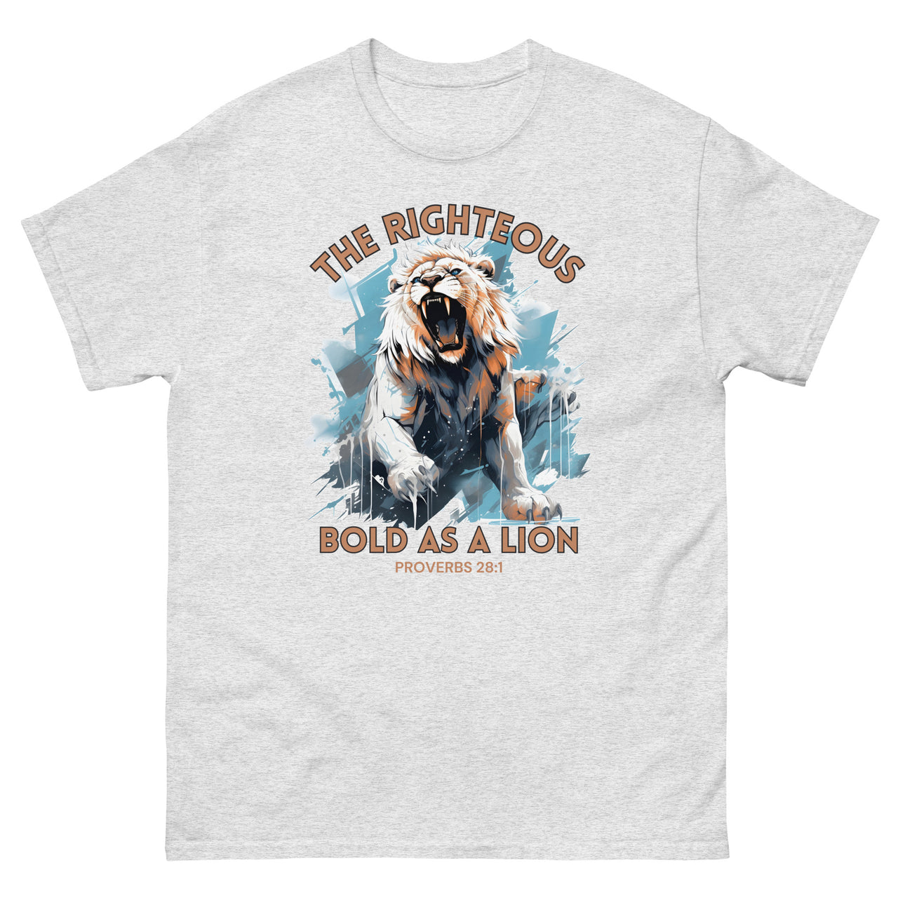 “Bold as a Lion” Men's Classic T-Shirt 4