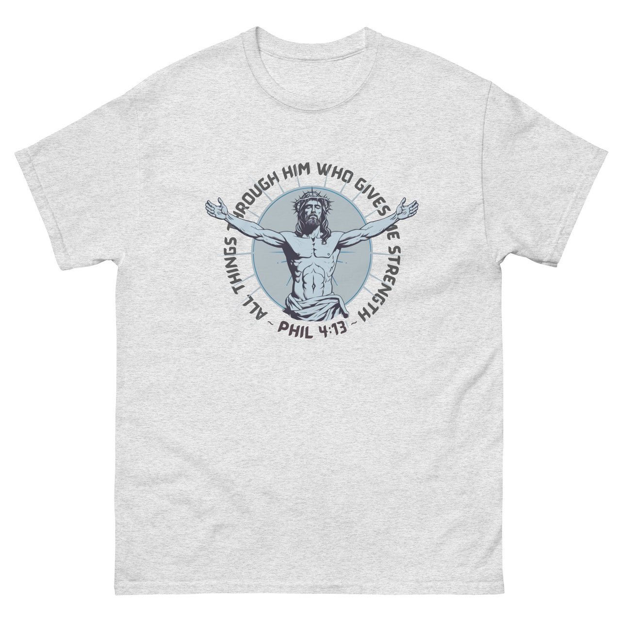 “I Can Do All Things" Men's Classic T-Shirt 6