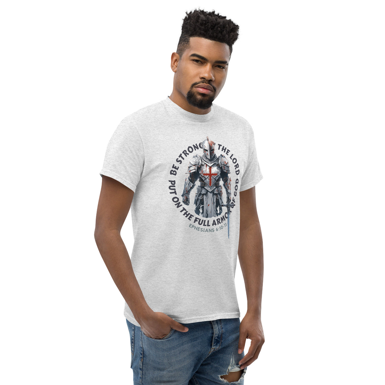 “Full Armor of God” Men's Classic T-Shirt 6