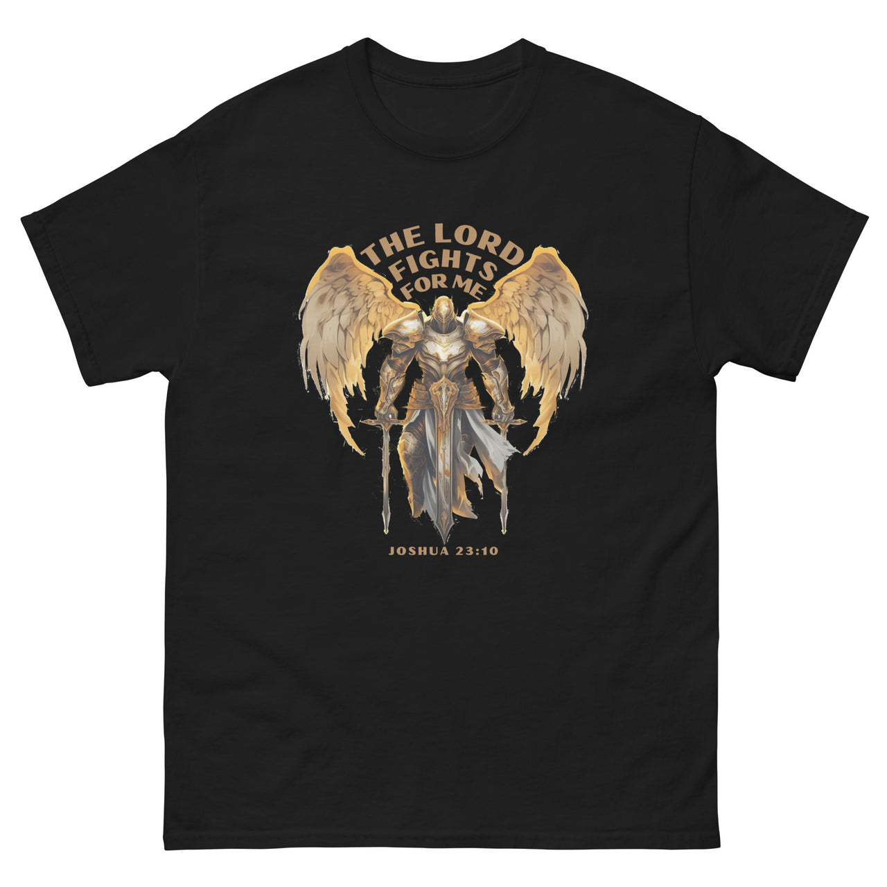 “The Lord Fights for Me” Men's Classic T-Shirt 1