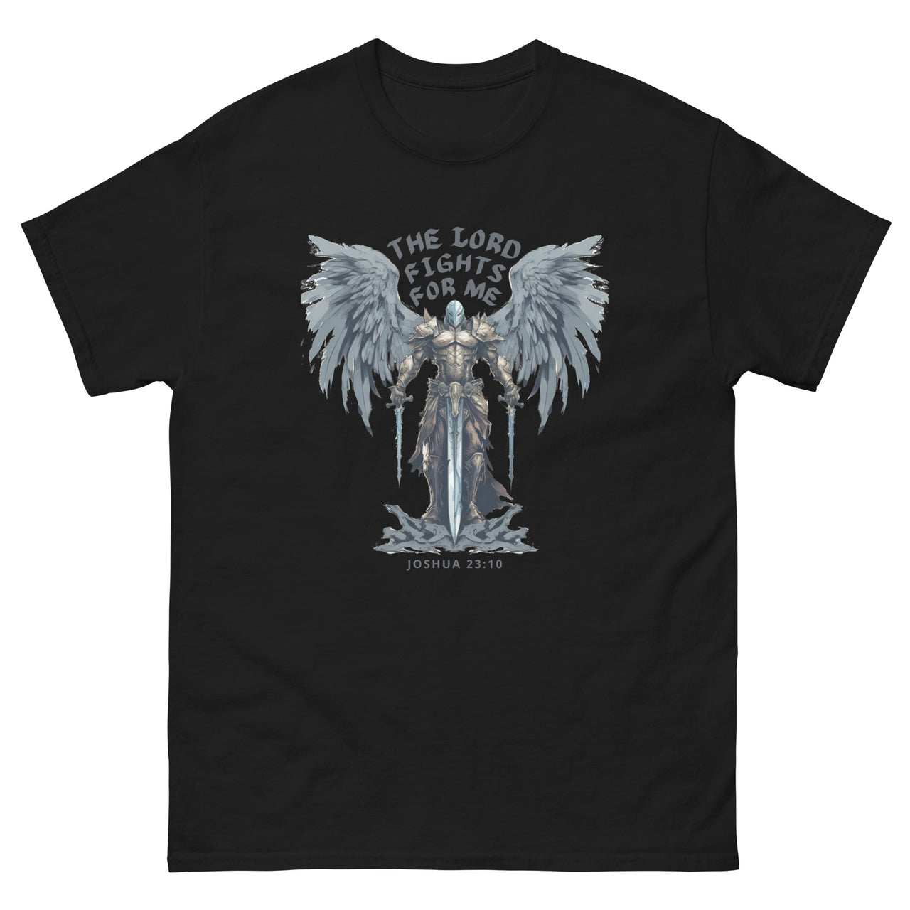 “The Lord Fights for Me” Men's Classic T-Shirt 4