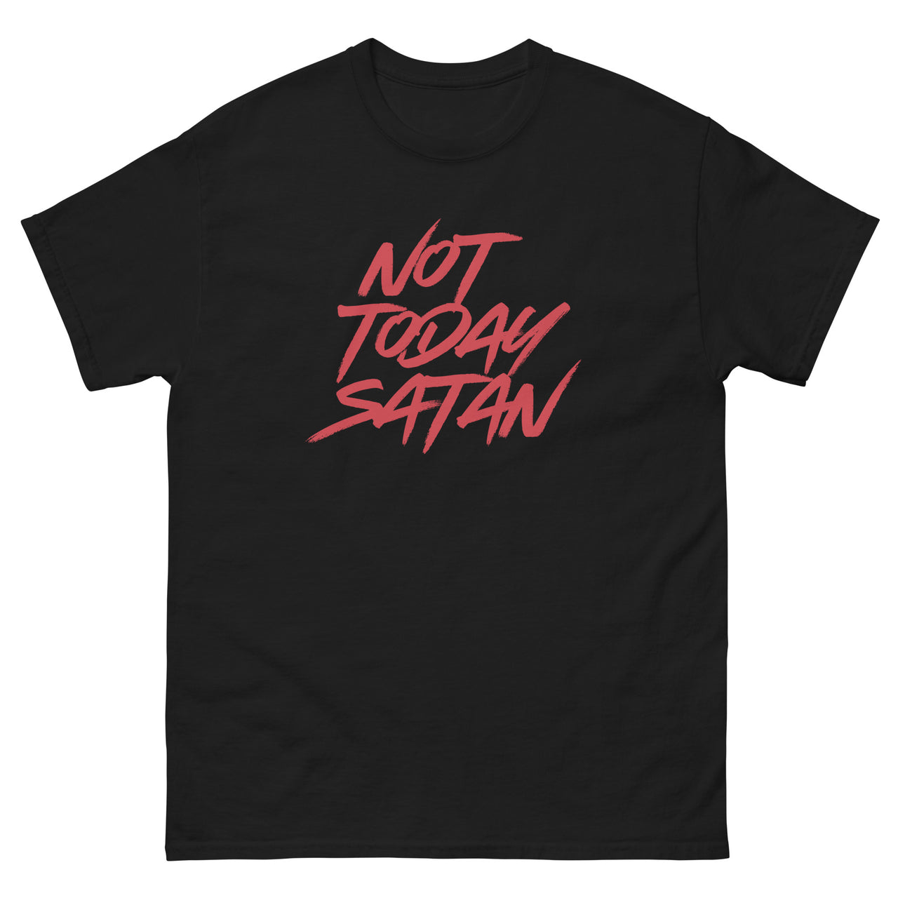 "Not Today Satan" Men's Classic T-Shirt 6