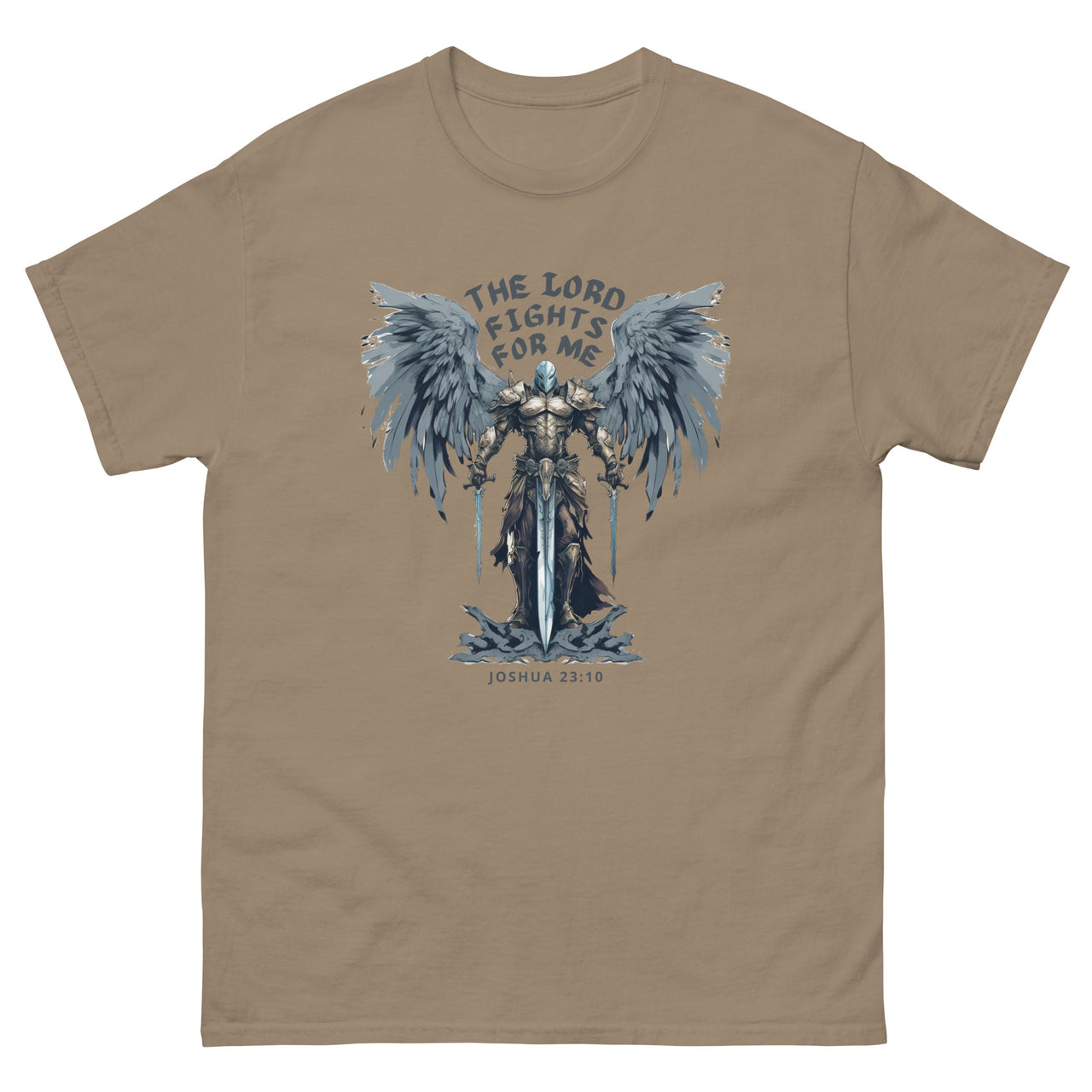 “The Lord Fights for Me” Men's Classic T-Shirt 4