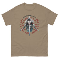 Thumbnail for Ephesians 6-based, “Full Armor of God” Men's Classic T-Shirt 7