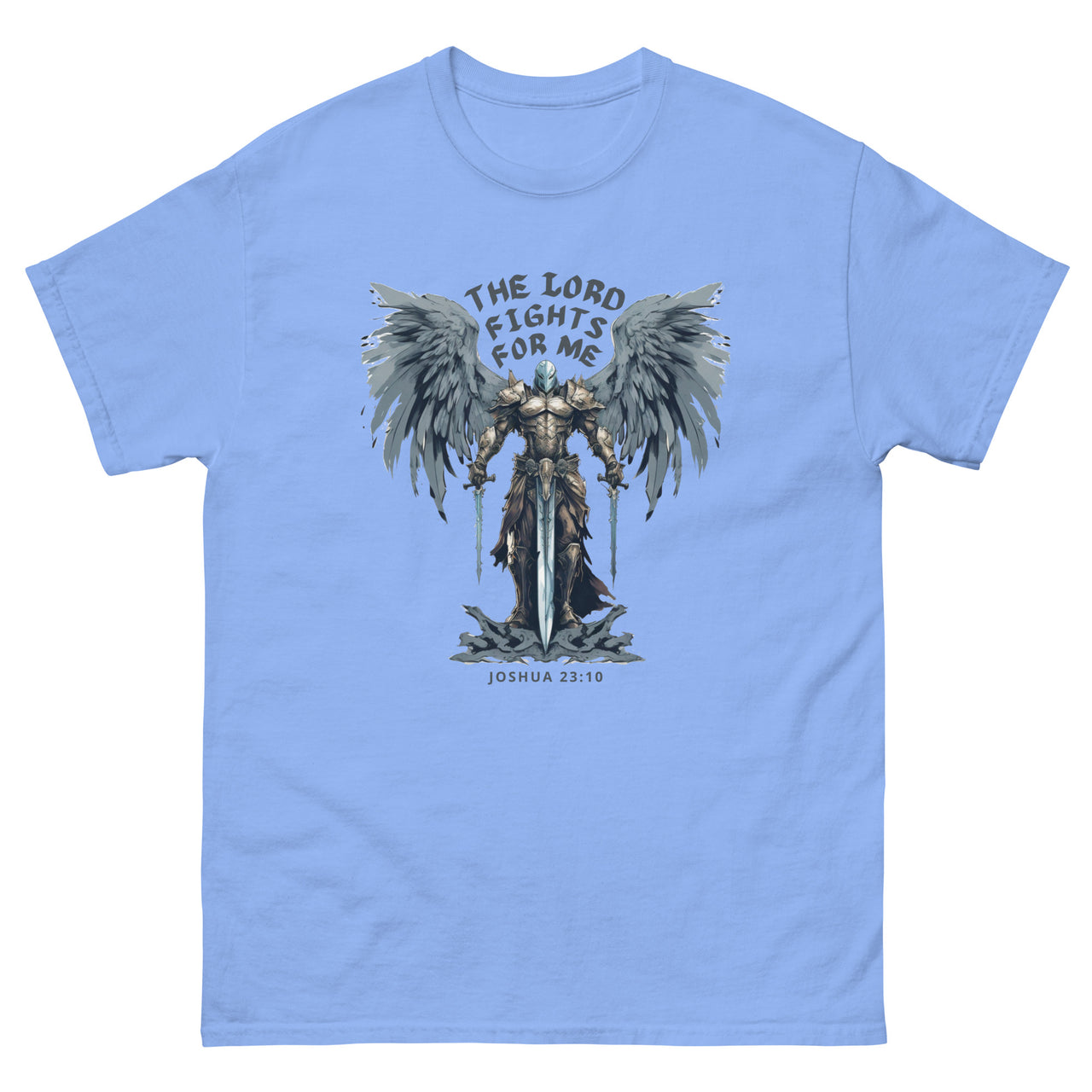 “The Lord Fights for Me” Men's Classic T-Shirt 4