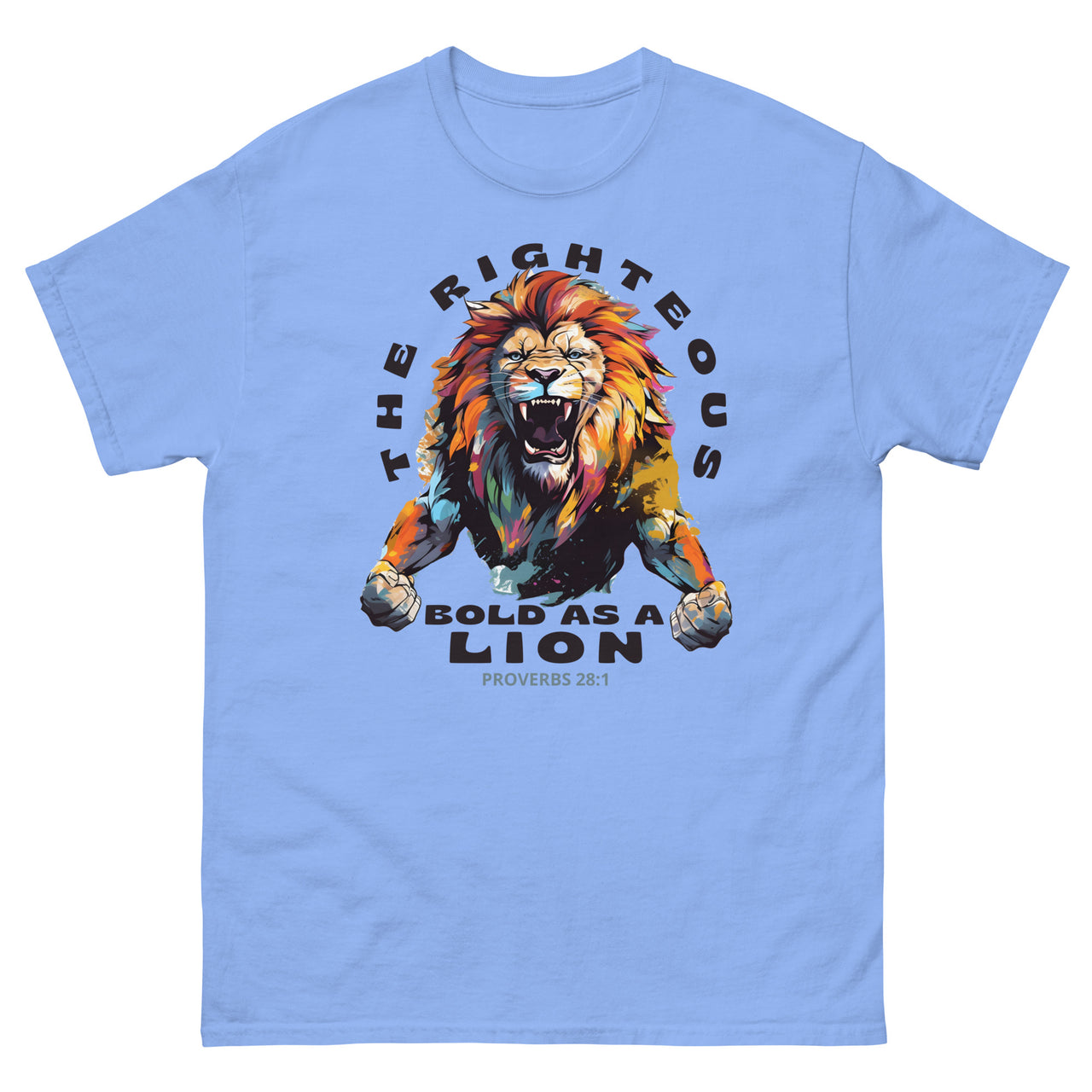 “Bold as a Lion” Men's Classic T-Shirt 5