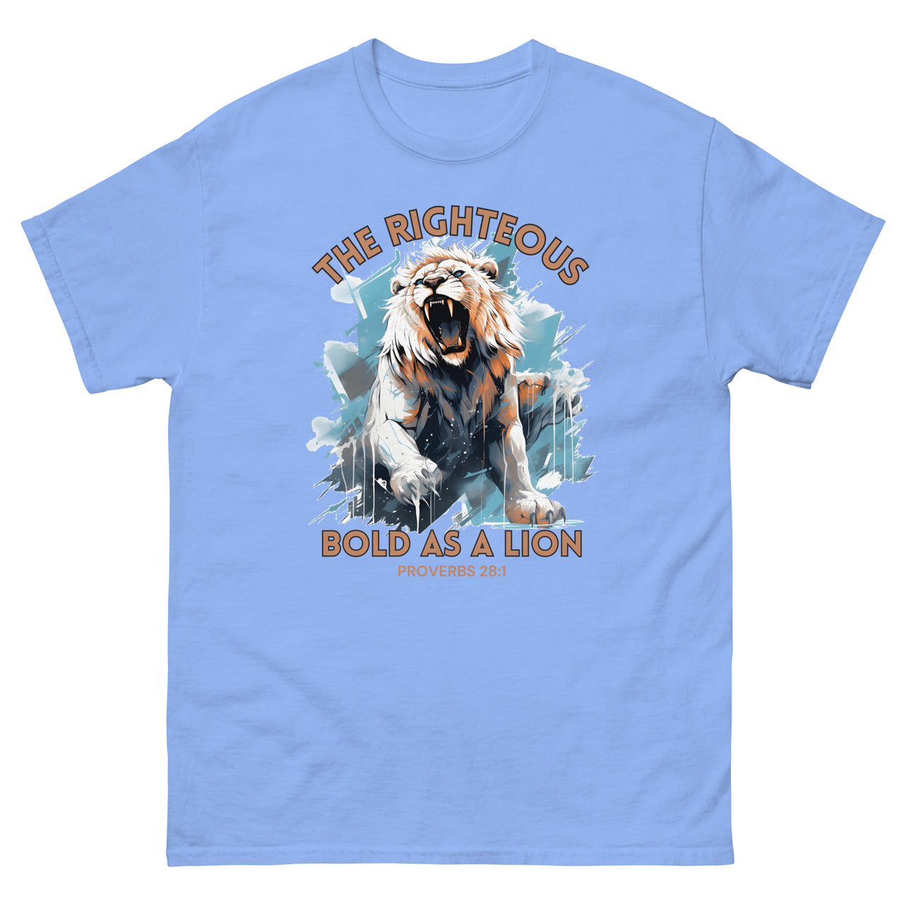 “Bold as a Lion” Men's Classic T-Shirt 4