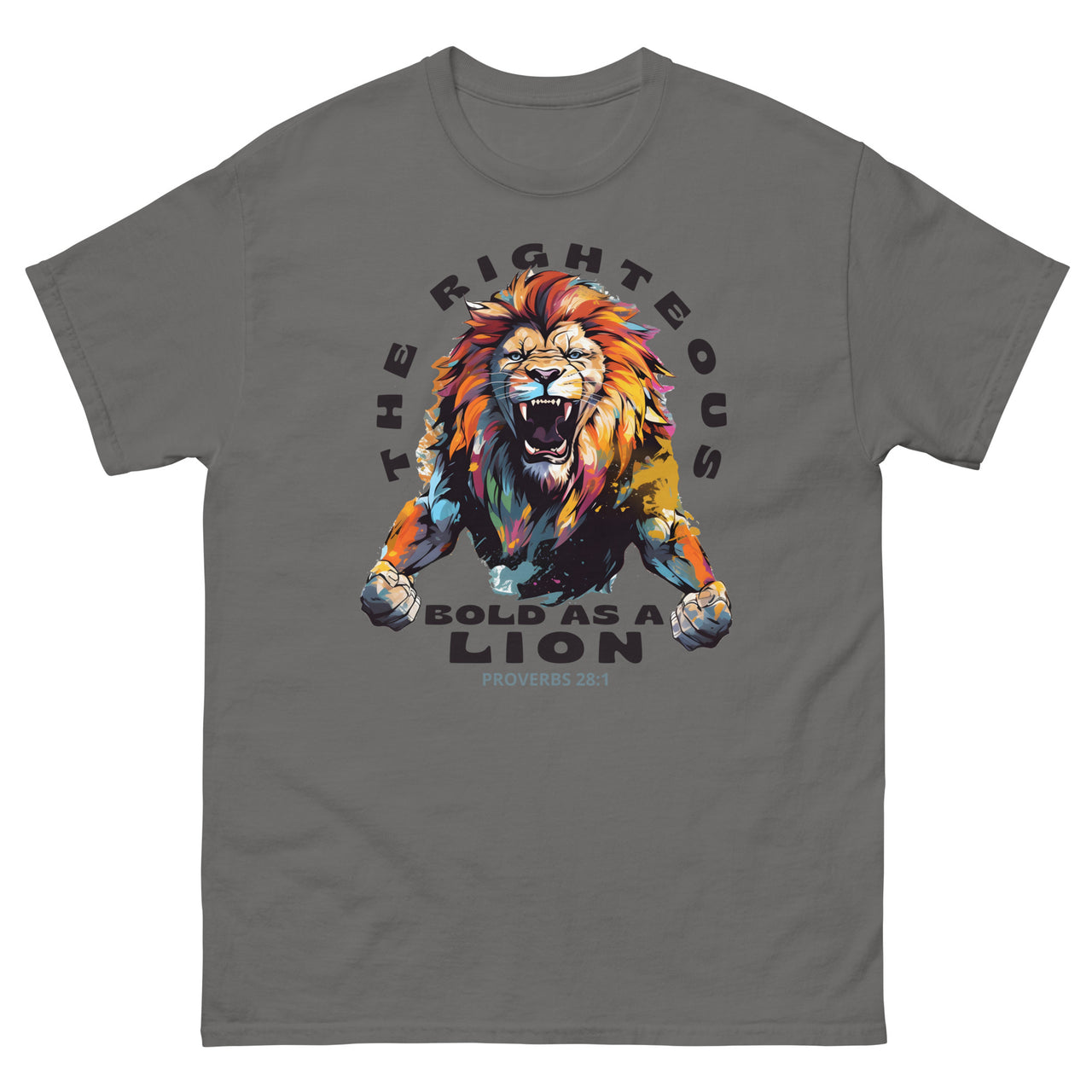 “Bold as a Lion” Men's Classic T-Shirt 5