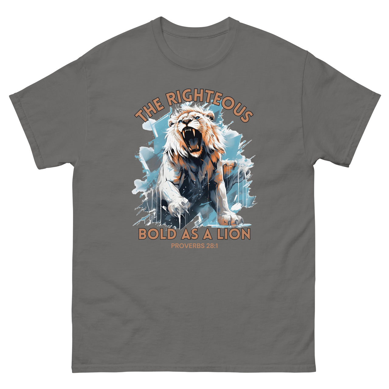 “Bold as a Lion” Men's Classic T-Shirt 4