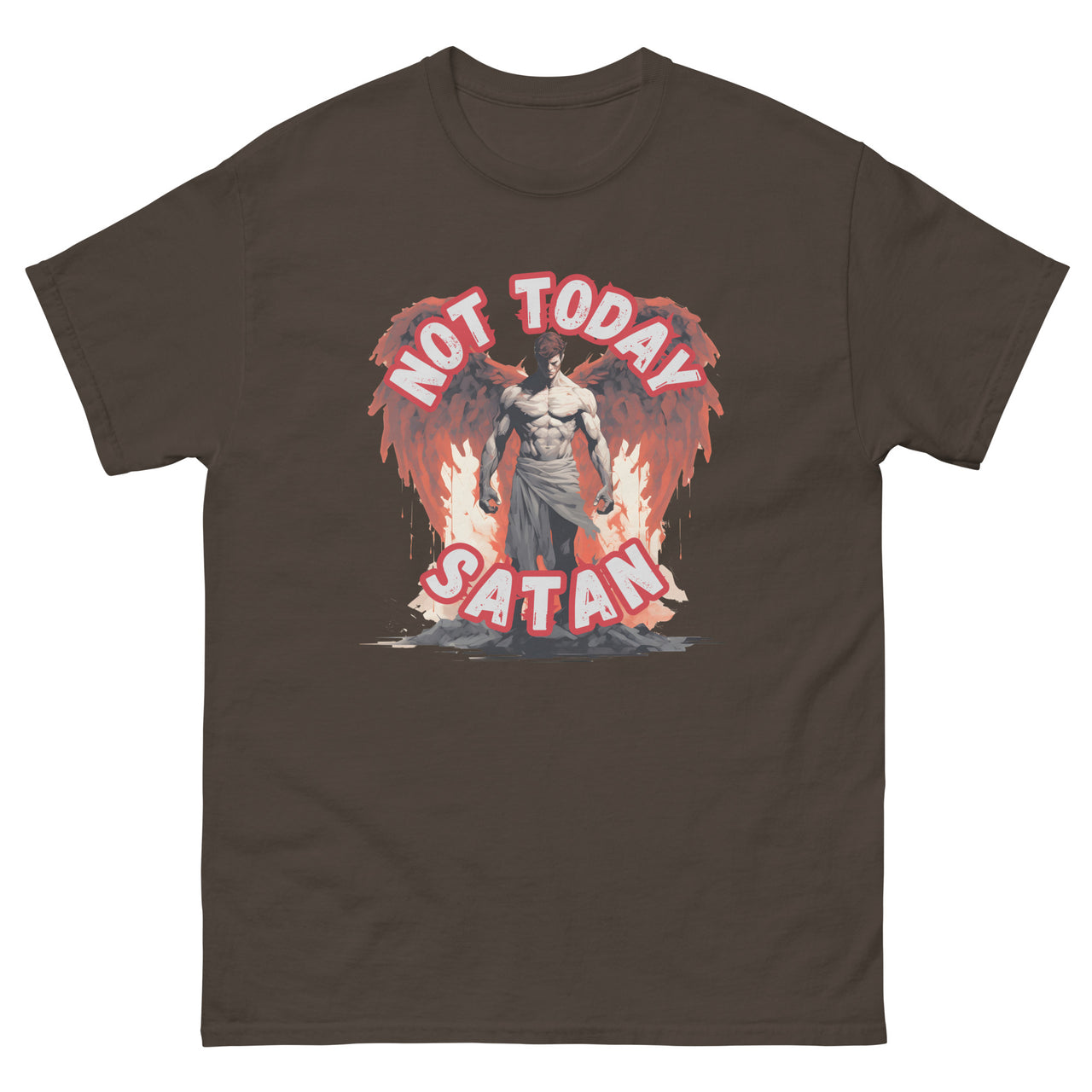 "Not Today Satan" Men's Classic T-Shirt 1