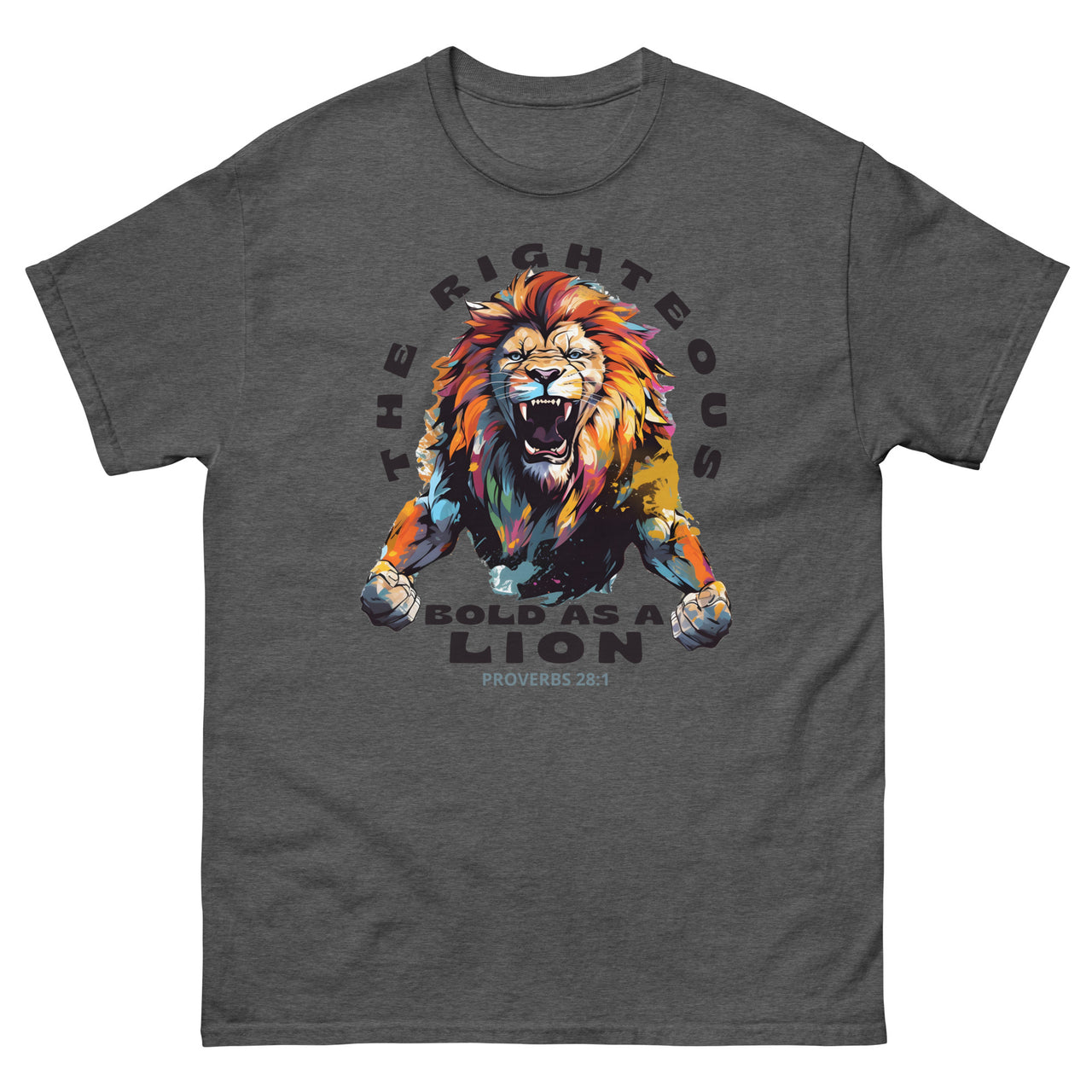 “Bold as a Lion” Men's Classic T-Shirt 5