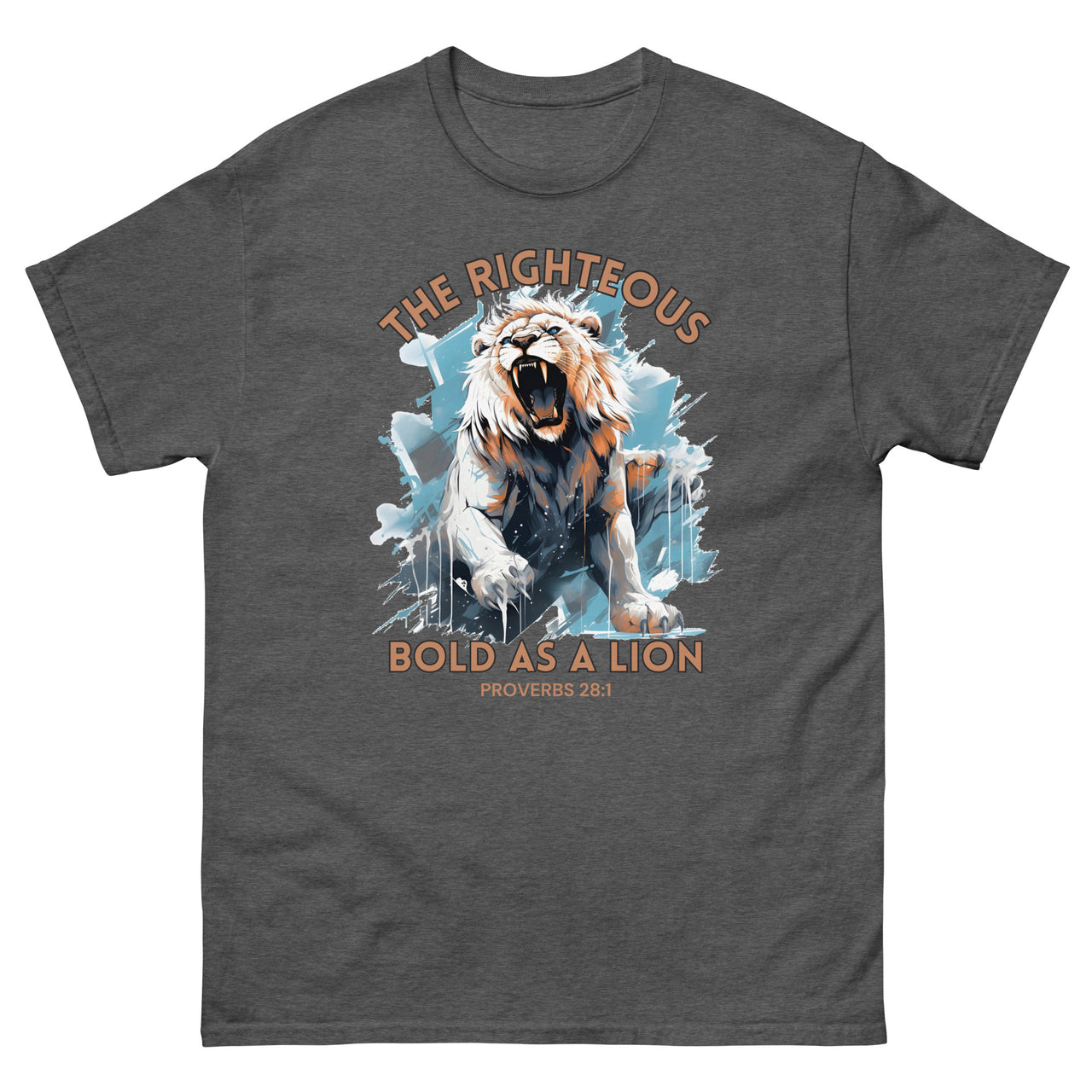 “Bold as a Lion” Men's Classic T-Shirt 4