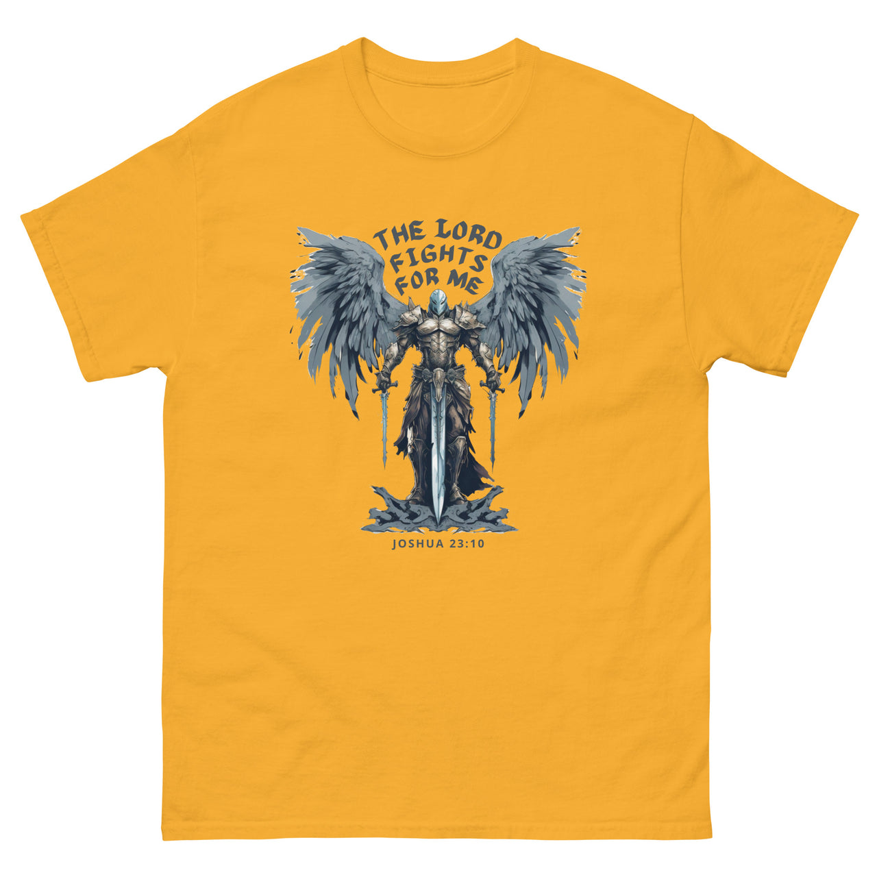 “The Lord Fights for Me” Men's Classic T-Shirt 4