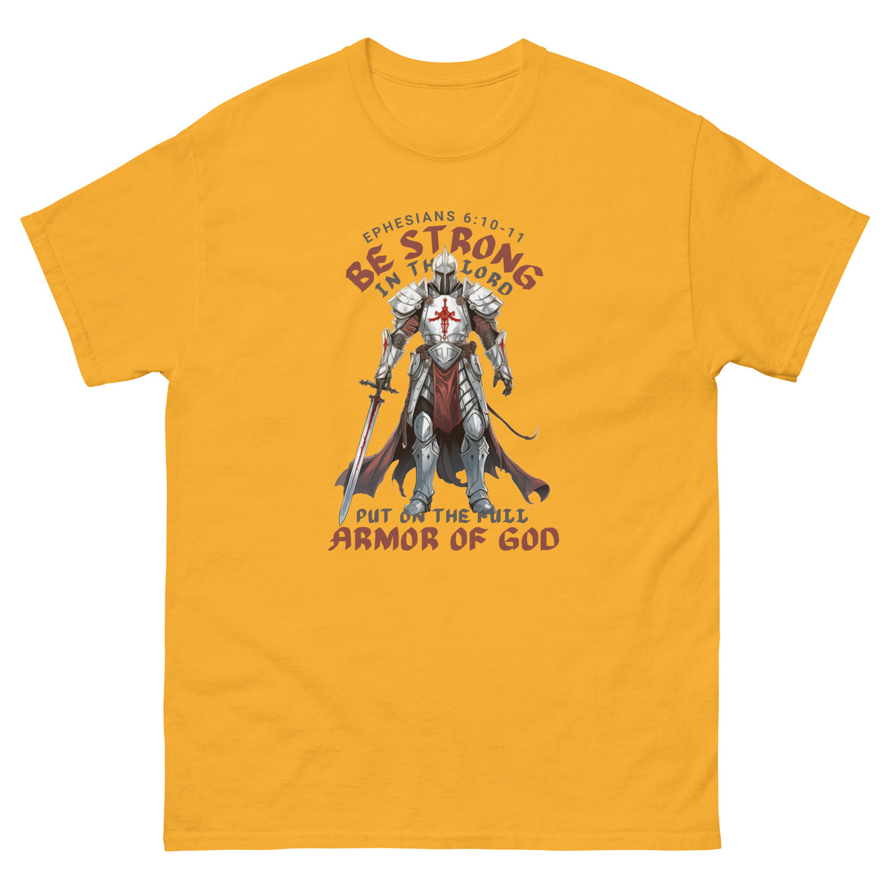 “Full Armor of God” Men's Classic T-Shirt 5