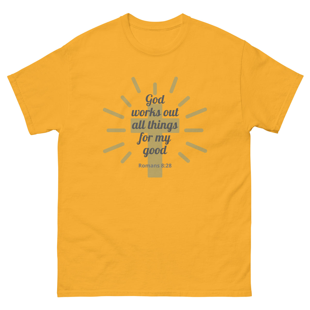 "All Things for my Good" Men's Classic T-Shirt 3