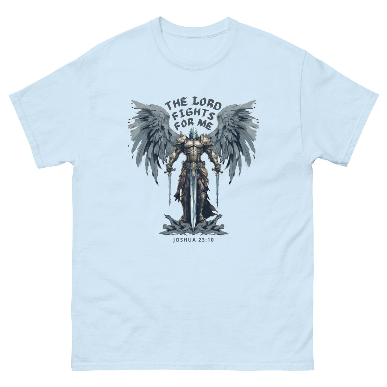 “The Lord Fights for Me” Men's Classic T-Shirt 4