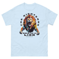 Thumbnail for “Bold as a Lion” Men's Classic T-Shirt 5