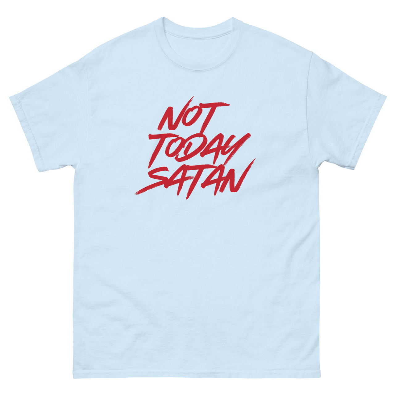 "Not Today Satan" Men's Classic T-Shirt 6