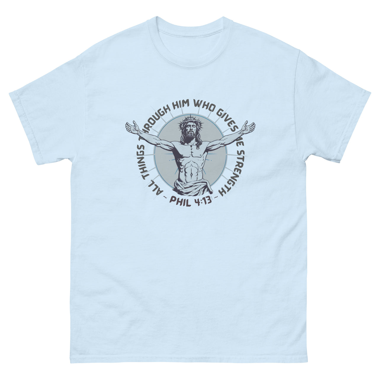 “I Can Do All Things" Men's Classic T-Shirt 6