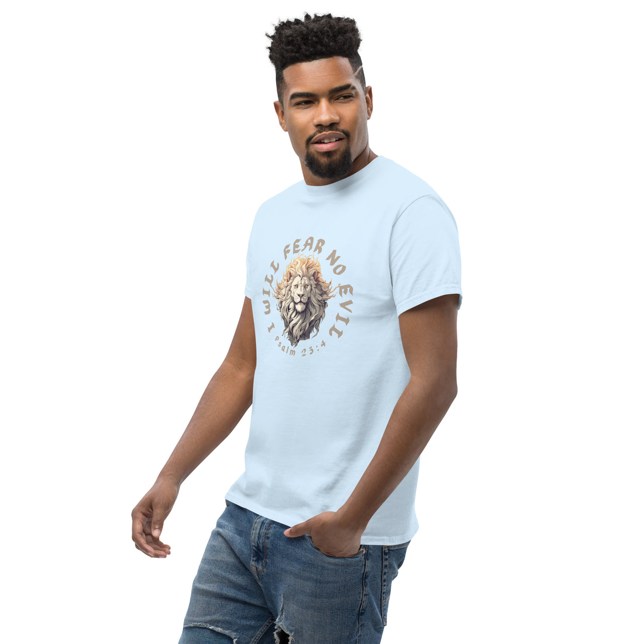 “Fear No Evil" Men's Classic T-Shirt 6