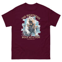 Thumbnail for “Bold as a Lion” Men's Classic T-Shirt 4