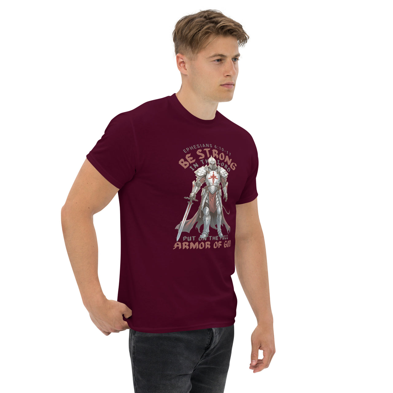 “Full Armor of God” Men's Classic T-Shirt 5