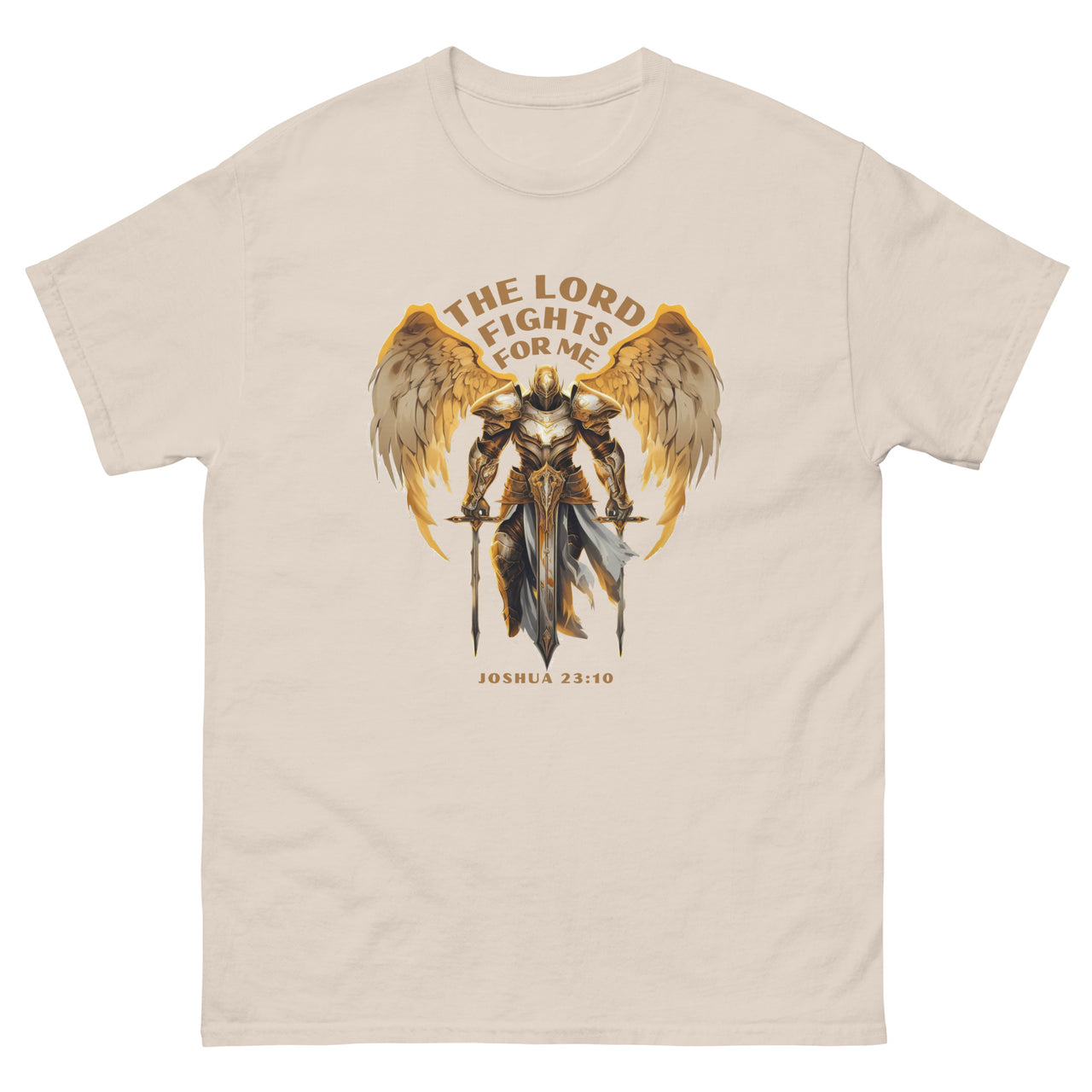 “The Lord Fights for Me” Men's Classic T-Shirt 1