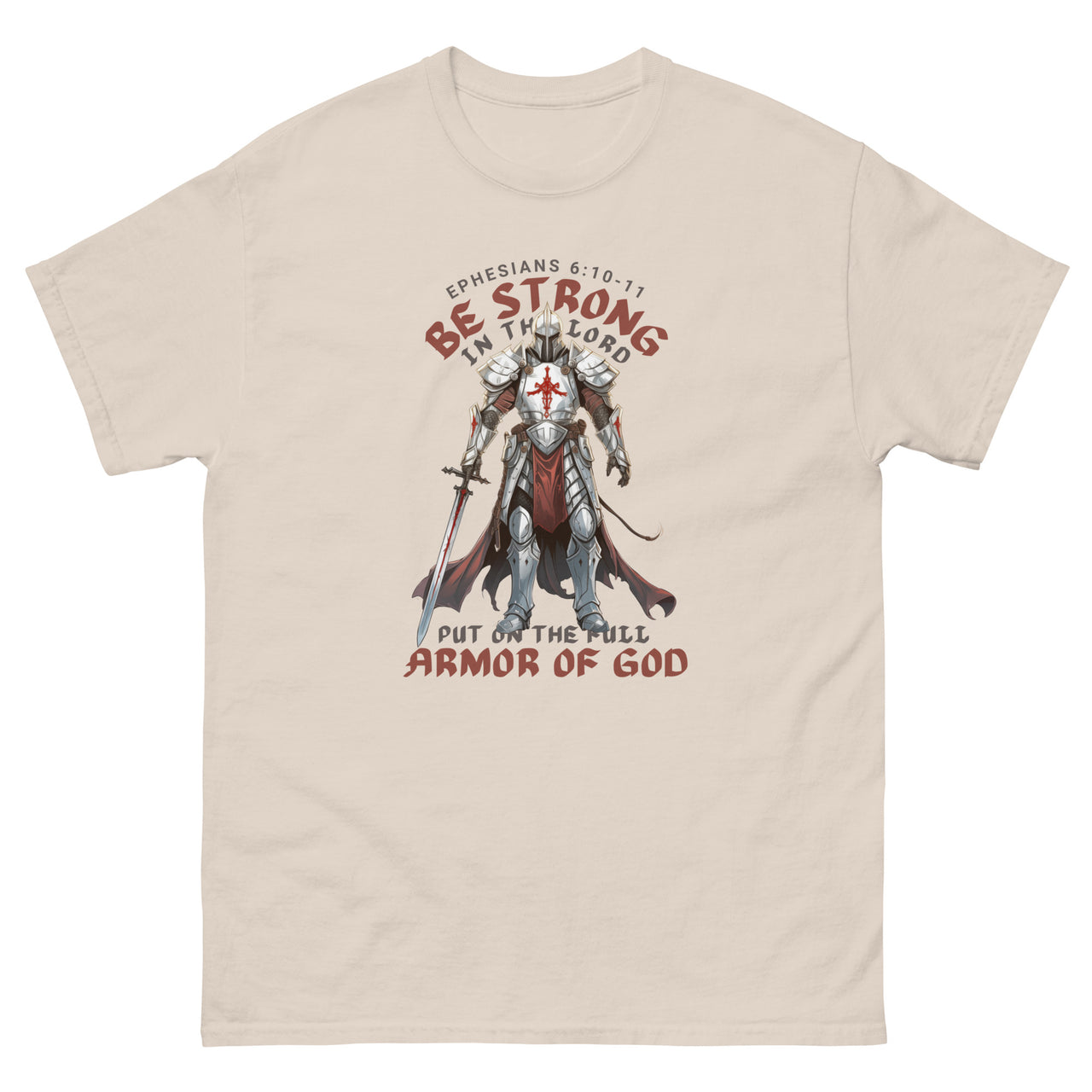 “Full Armor of God” Men's Classic T-Shirt 5