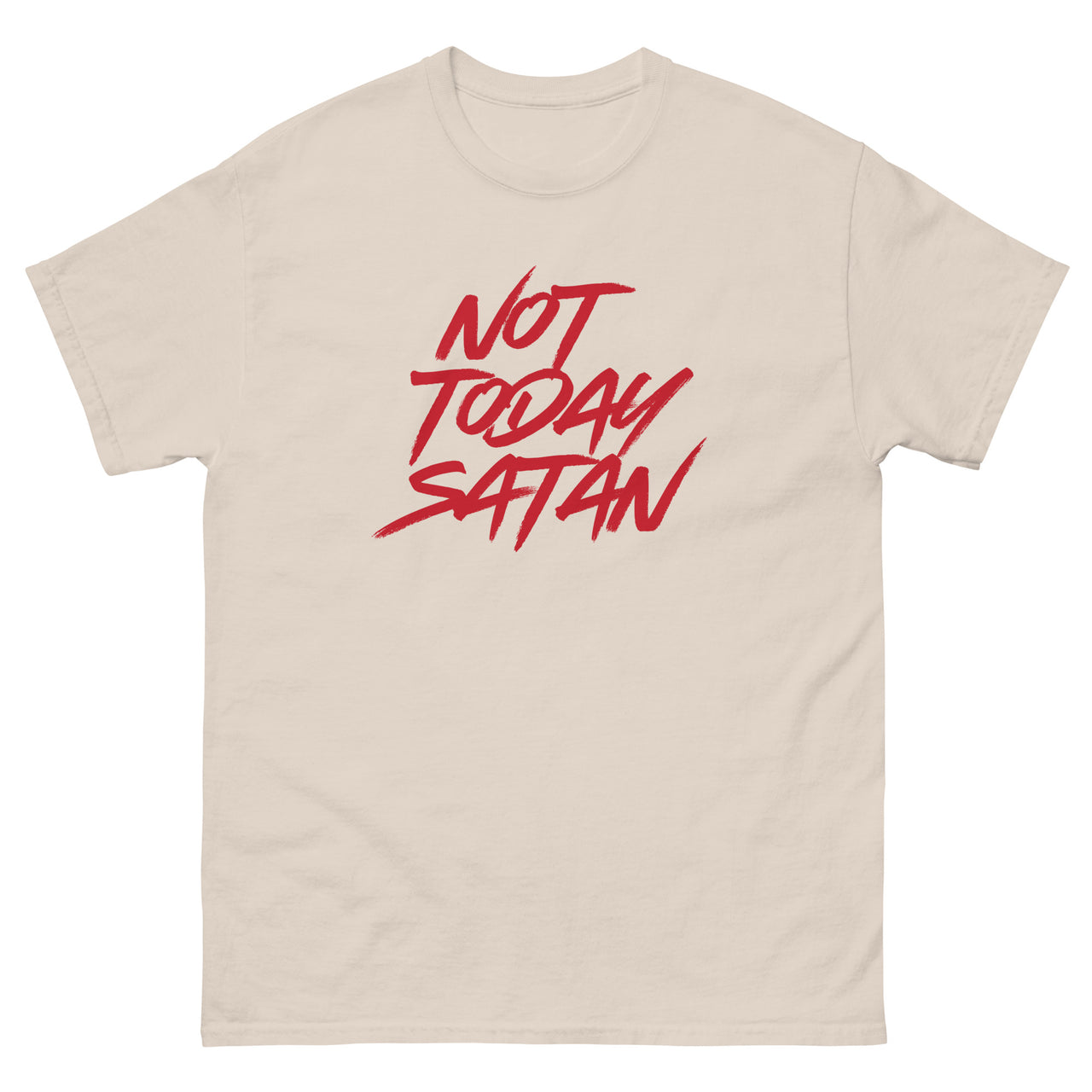 "Not Today Satan" Men's Classic T-Shirt 6