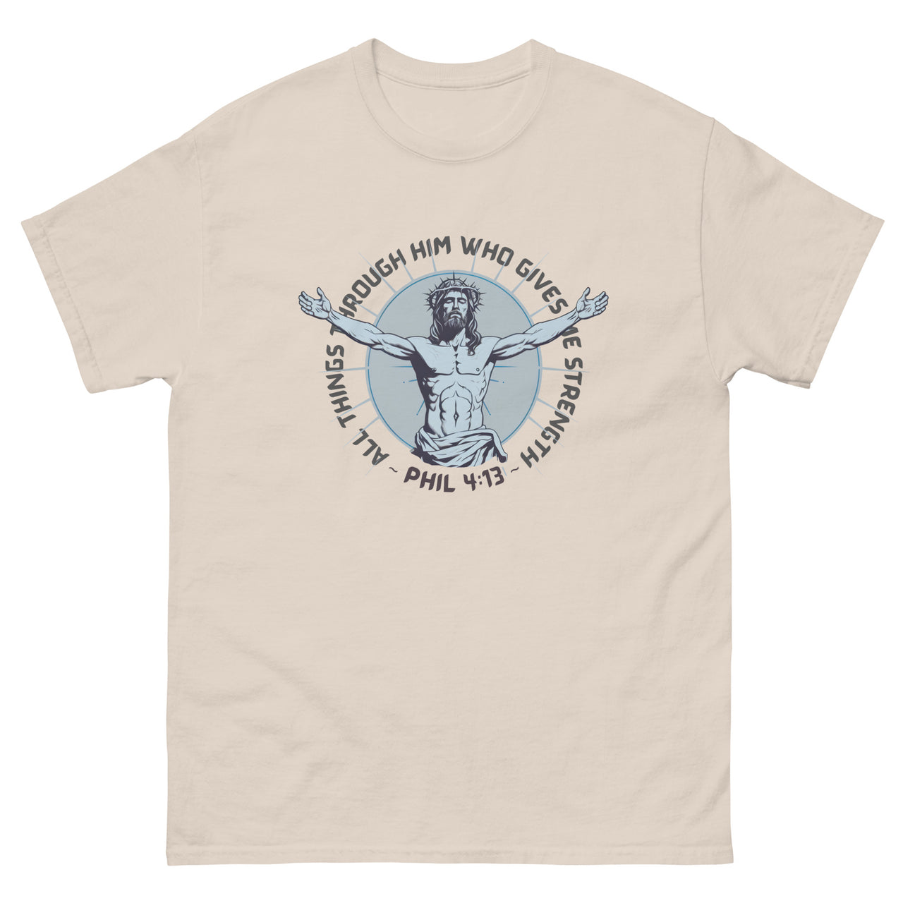 “I Can Do All Things" Men's Classic T-Shirt 6