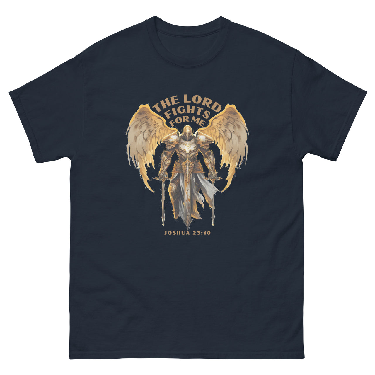 “The Lord Fights for Me” Men's Classic T-Shirt 1