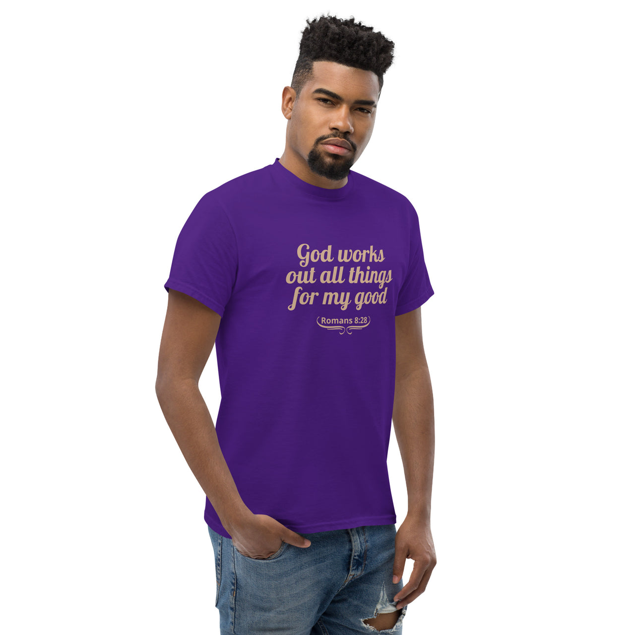 "All Things for my Good" Men's Classic T-Shirt 1