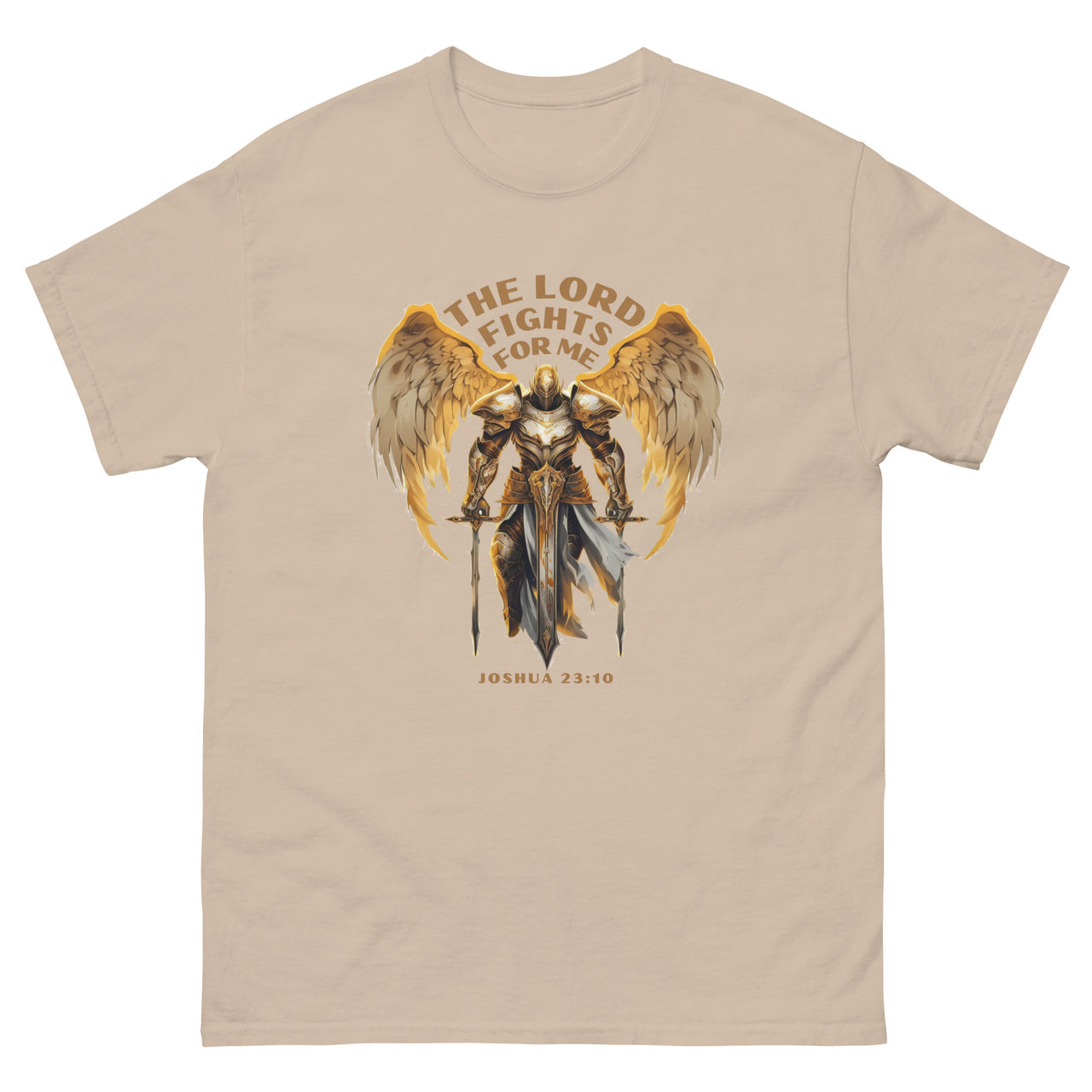 “The Lord Fights for Me” Men's Classic T-Shirt 1