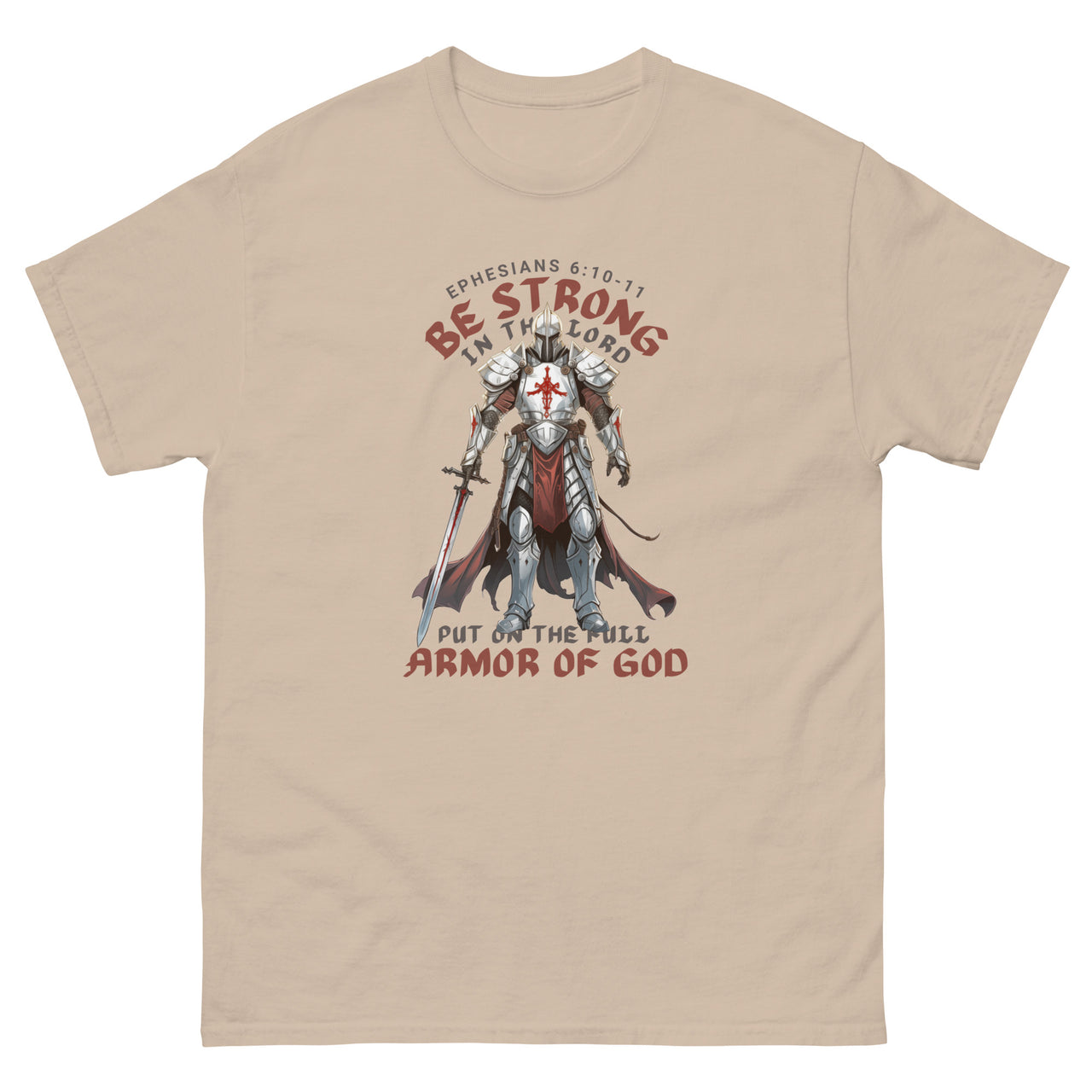 “Full Armor of God” Men's Classic T-Shirt 5