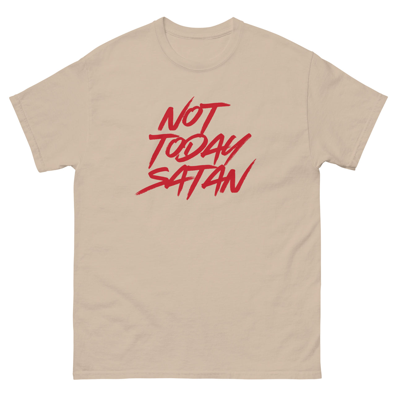 "Not Today Satan" Men's Classic T-Shirt 6