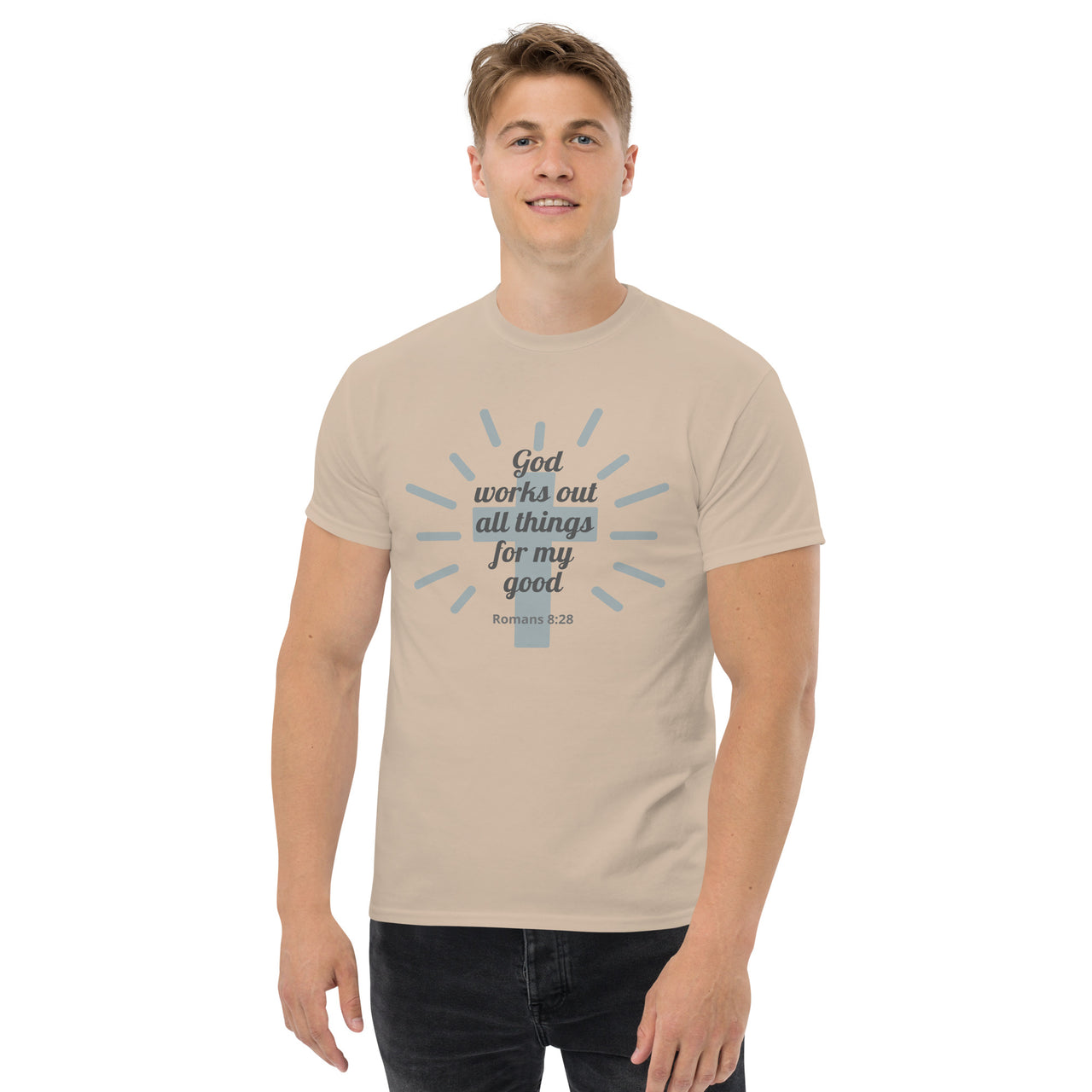 "All Things for my Good" Men's Classic T-Shirt 3