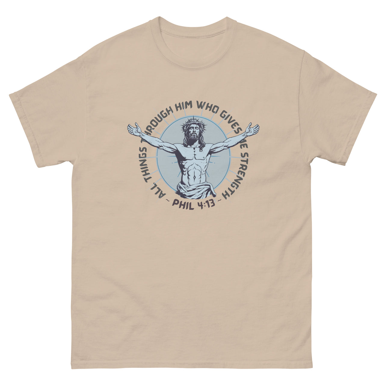 “I Can Do All Things" Men's Classic T-Shirt 6