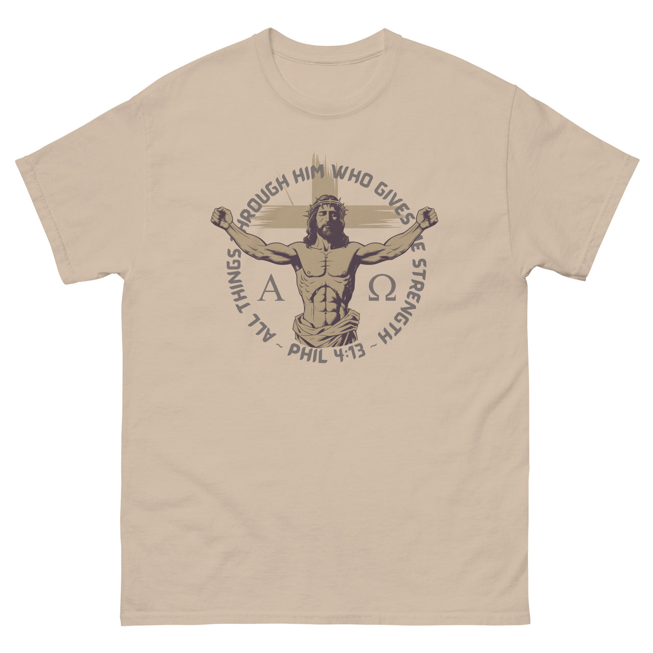 “I Can Do All Things" Men's Classic T-Shirt 5