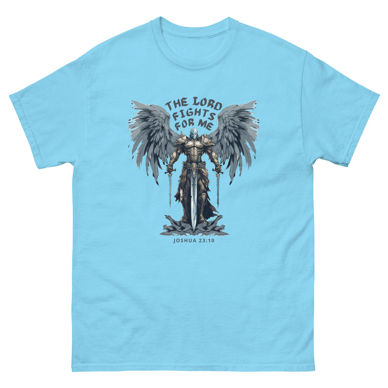 “The Lord Fights for Me” Men's Classic T-Shirt 4