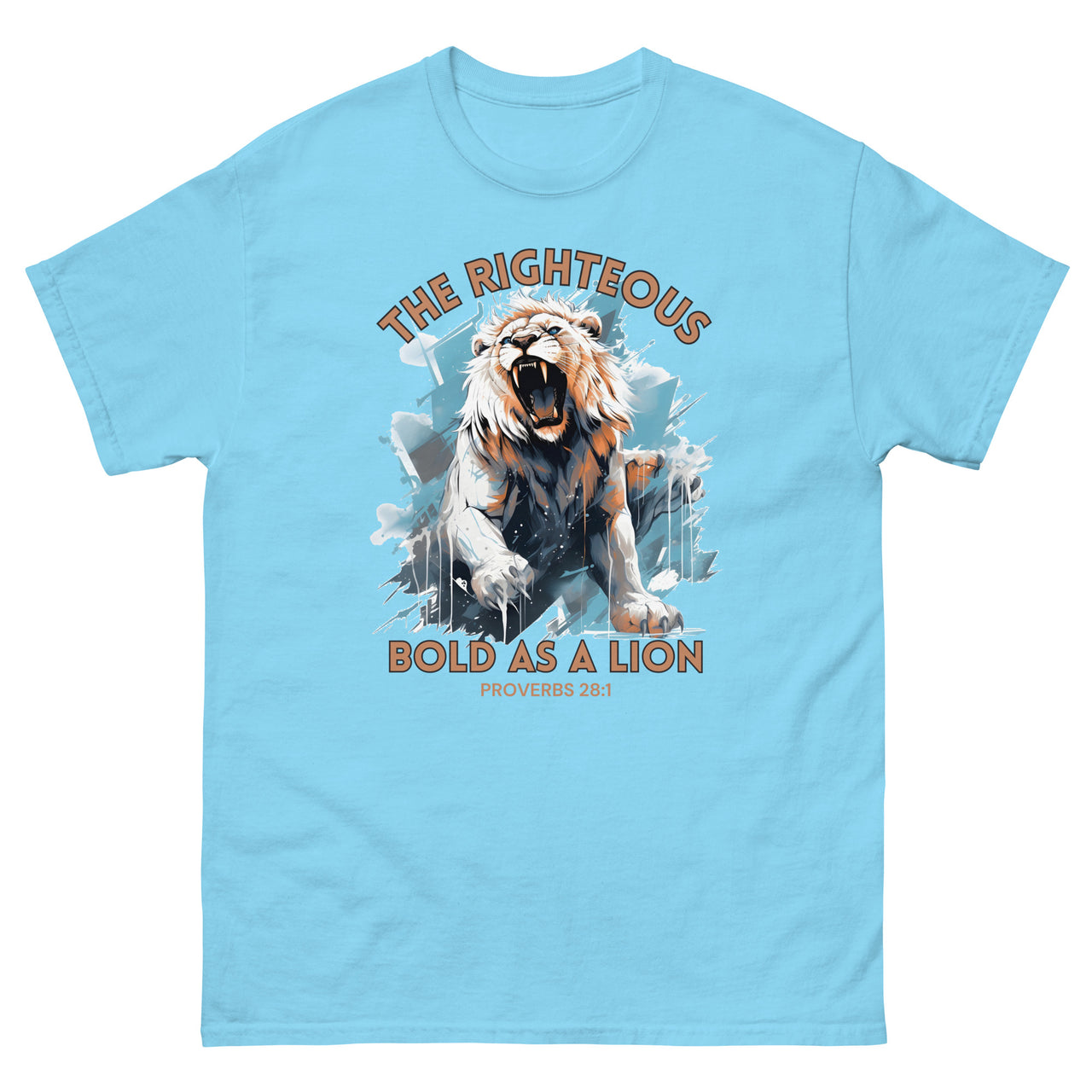 “Bold as a Lion” Men's Classic T-Shirt 4