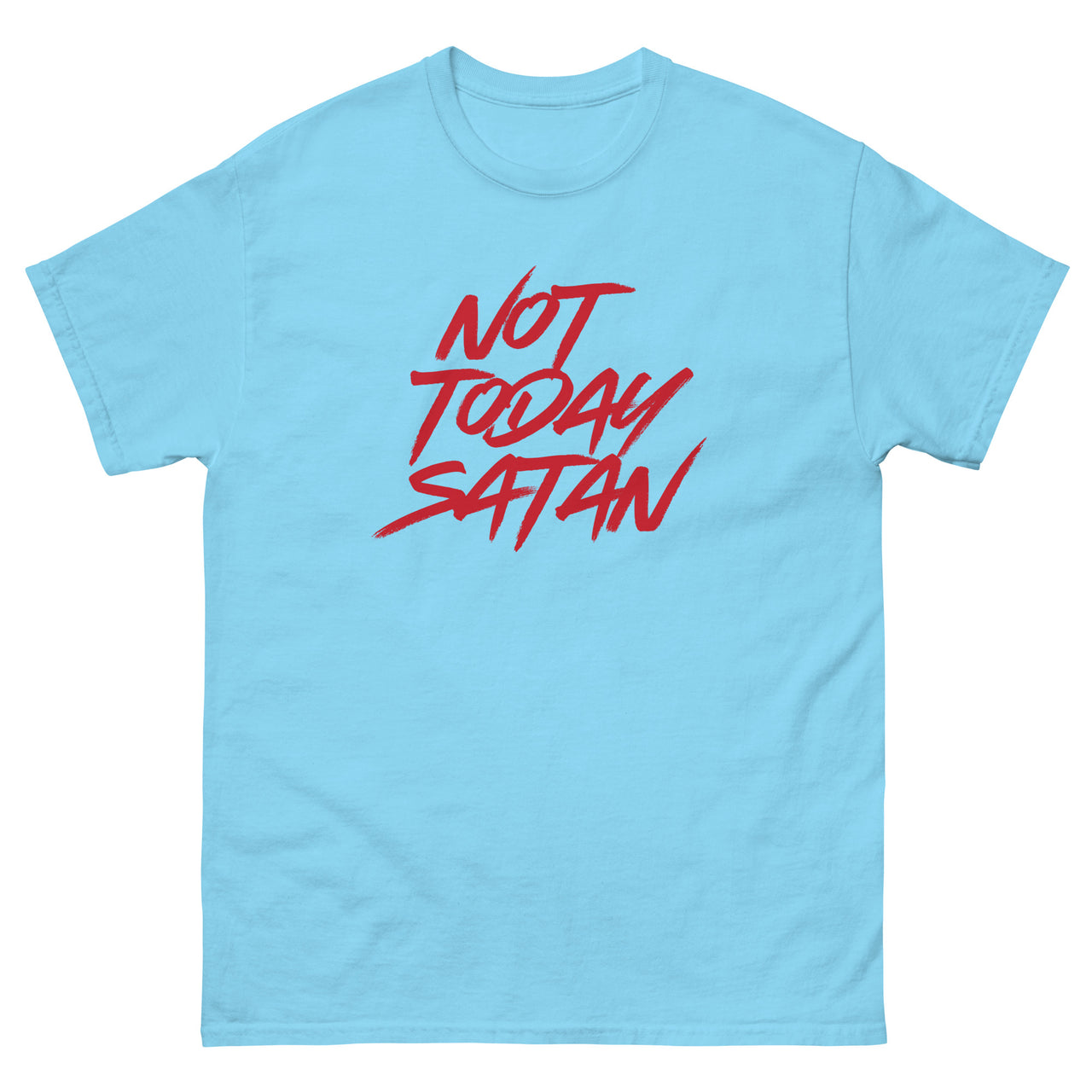 "Not Today Satan" Men's Classic T-Shirt 6