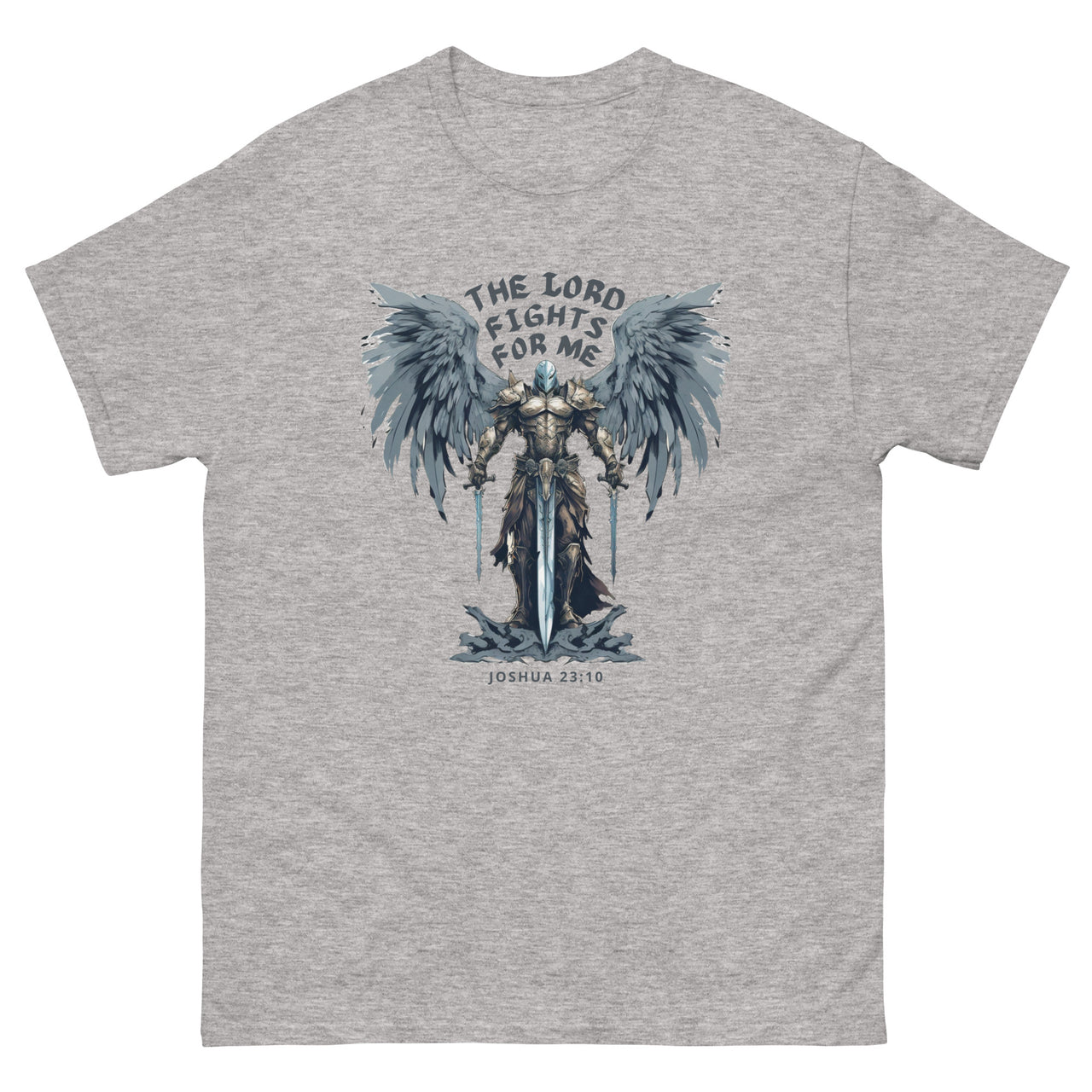 “The Lord Fights for Me” Men's Classic T-Shirt 4